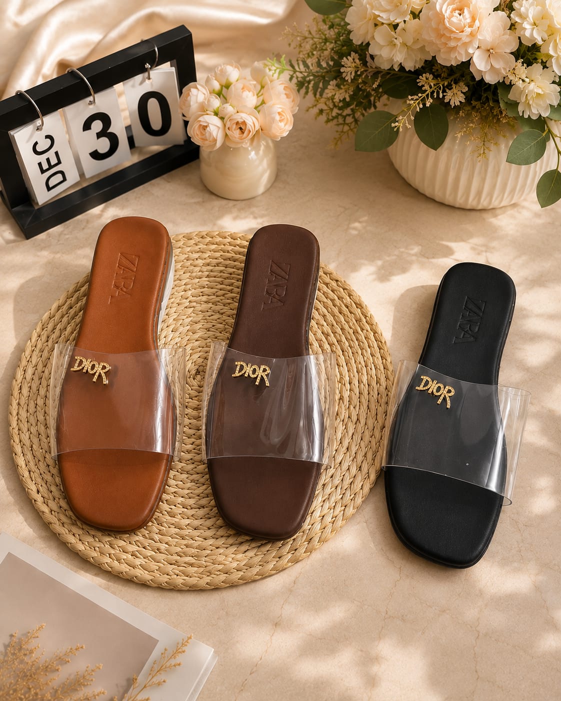 CLEAR SANDALS, size 36-41